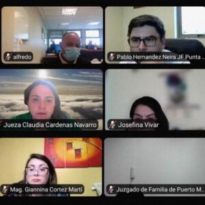 Juzgados de Familia se capacitan sobre nueva Ley de Monitoreo Telemático para agresores en causas de violencia contra mujeres