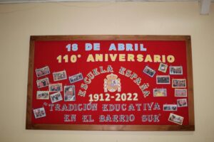Escuela España celebra 110 años de vida al  servicio de la educación de niños y jóvenes