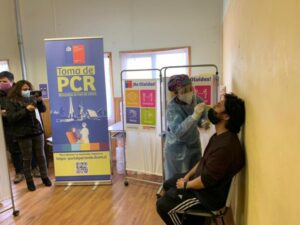 Presentan nuevo punto fijo para toma de PCR en el sector sur de Punta Arenas