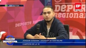 Joaquín Sanzana: El talentoso volante habló del título conseguido en la 18 con el Club San Felipe