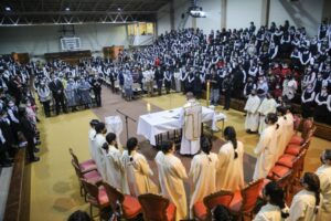 Cerca de mil alumnas conmemoraron los 133 años del Liceo María Auxiliadora