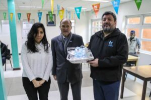 Realizan donación a centro de acogida