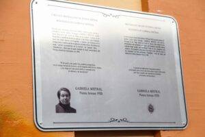 Inauguran Ruta Patrimonial “Gabriela Mistral” en recuerdo de la Premio Nobel de Literatura
