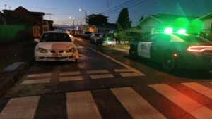 Conductor se dio a la fuga tras colisión que dejó una persona lesionada