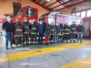 GeoPark donó camión de emergencias al Cuerpo de Bomberos de Punta Arenas