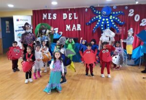 Jardín infantil y sala cuna “Hielos Patagónicos” celebró Mes del Mar