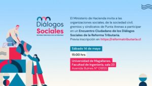 Hacienda llama a organizaciones sociales a inscribirse para participar este sábado en diálogo social
