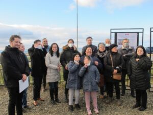 Inició construcción de áreas verdes y juegos infantiles en Avenida Costanera del Estrecho