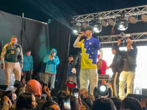 Más de 12 mil jóvenes presenciaron masivo show de Pailita en Parque María Behety