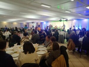 Con éxito se realizó la primera cena solidaria de la Casa del Samaritano