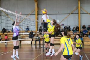 Se juega la tercera fecha de la Liga Regional de Voleibol de Menores 2022