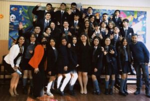 Realizan Ceremonia de Cambio de Corbatas en cuarto medio del Liceo Contardi