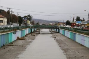 Bajo los niveles históricos se encuentra el caudal del Río de Las Minas