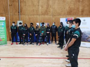 Estudiantes de Preparador Físico de Santo Tomás apoyaron trabajo deportivo del IND