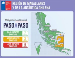 Provincia de Tierra del Fuego retrocederá a fase de Medio Impacto Sanitario