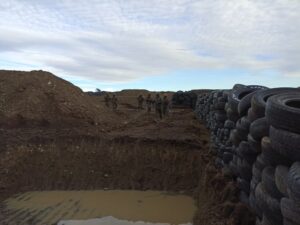 Ejército reutilizó 20 mil neumáticos en desuso de Punta Arenas