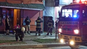 Principio de incendio en céntrica vivienda