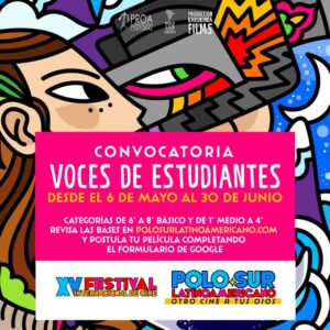 Festival de Cine Polo Sur Latinoamericano abre su convocatoria 2022