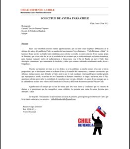 PS Magallanes denunció supuesta carta para “defender a la Patria de un enemigo infiltrado”