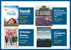 Cartelera Cultural Municipal continúa este fin de semana con Festival de Invierno Cine Suizo
