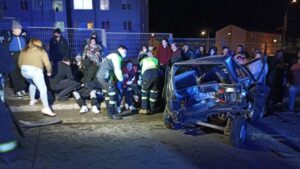 Colisión de alta energía deja seis lesionados