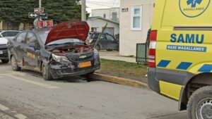 Un lesionado dejó colisión en el Barrio Sur