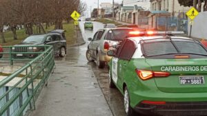Daños en vehículos dejó triple colisión registrada en Avenida España