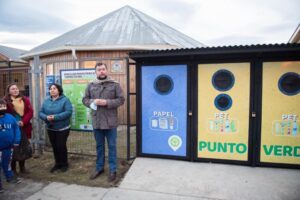 Inauguran nuevo punto verde en Puerto Natales
