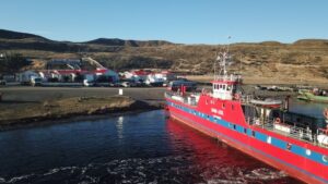 Tras suscribir contrato con Ministerio de Transportes,  Tabsa mantiene cruce a isla Riesco