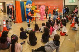 Cerca de 80 personas asistieron a show infantil en el Mall Espacio Urbano Pionero