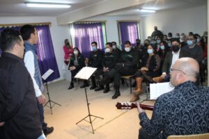 Educación artística se reinstaló en Colegio Andino del complejo penitenciario