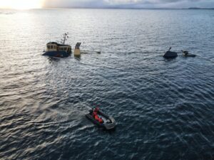 Armada descartó presencia de derrame de combustible ante hundimiento de barcaza