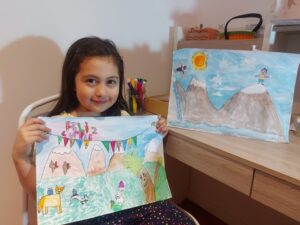 Reconocen a ganadores de la etapa de ilustración de concurso escolar de Fundación Teraike
