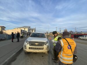 Seis vehículos fueron retirados de circulación en operativo especial de fiscalización