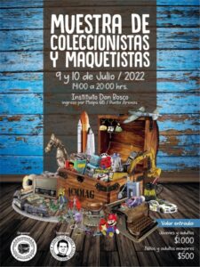 Este fin de semana se realizará la octava muestra de Coleccionistas y Maquetistas de Magallanes
