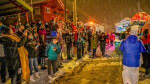 Más de 1.200 personas disfrutaron de la “Fiesta de la Nieve”