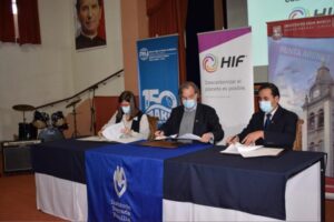 HIF firmó alianza con Insafa e Instituto Don Bosco para la colaboración académica de sus estudiantes