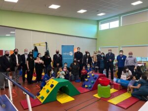 Centro de Rehabilitación estrenó renovado gimnasio infantil