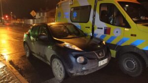 Conductora ebria provocó accidente de tránsito en sector sur