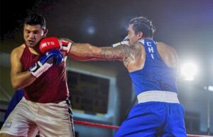 Con triunfo del “Ogro” Veliz se bajó el telón a la velada boxeril vivida en el Gimnasio de la Confederación Deportiva