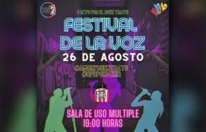 Invitan a participar de Festival Juvenil en Porvenir