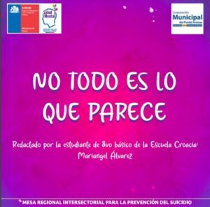 Estudiantes magallánicos elaboran cuento, material gráfico y realizarán obra de teatro para prevenir el bullying y suicidio