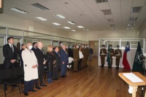 Realizan ceremonia de juramento a nuevo alguacil del Círculo de Carabineros