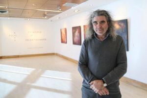 Se inició obra experimental de Carlos Baeriswyl que une el arte con la ciencia