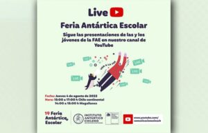 Hoy se inicia la Feria Antártica Escolar 2022