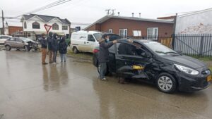 Dos lesionados a causa de colisión en la Silva Henríquez