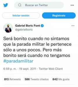 Magallánicos reaccionan por pifias a Presidente Boric en su primera Parada Militar