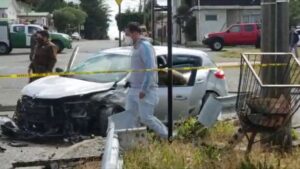 Imponen dos años y medio de cárcel a joven por violenta colisión tras persecución policial