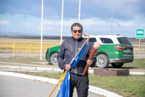 Las voces de los caminantes a horas de iniciar su travesía de Punta Arenas a Natales