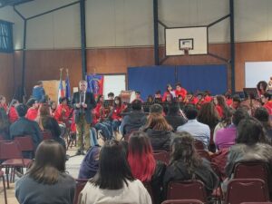 Orquesta Sinfónica Juvenil Regional brilló en concierto en Liceo Sara Braun
